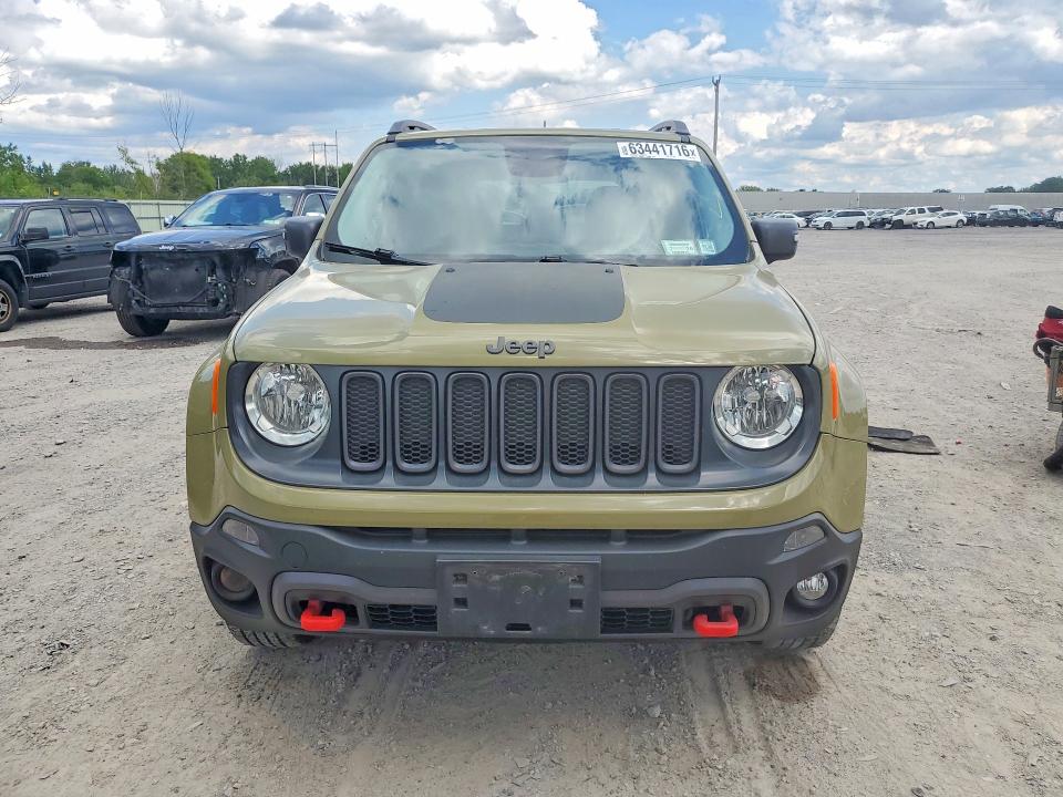 2015 Jeep Renegade VIN ZACCJBCT6FPB93477 COPART salvage auction — NORMAL WEAR, NY - CERTIFICATE OF TITLE, sold $650 on 2026-08-10 (photo 5)
