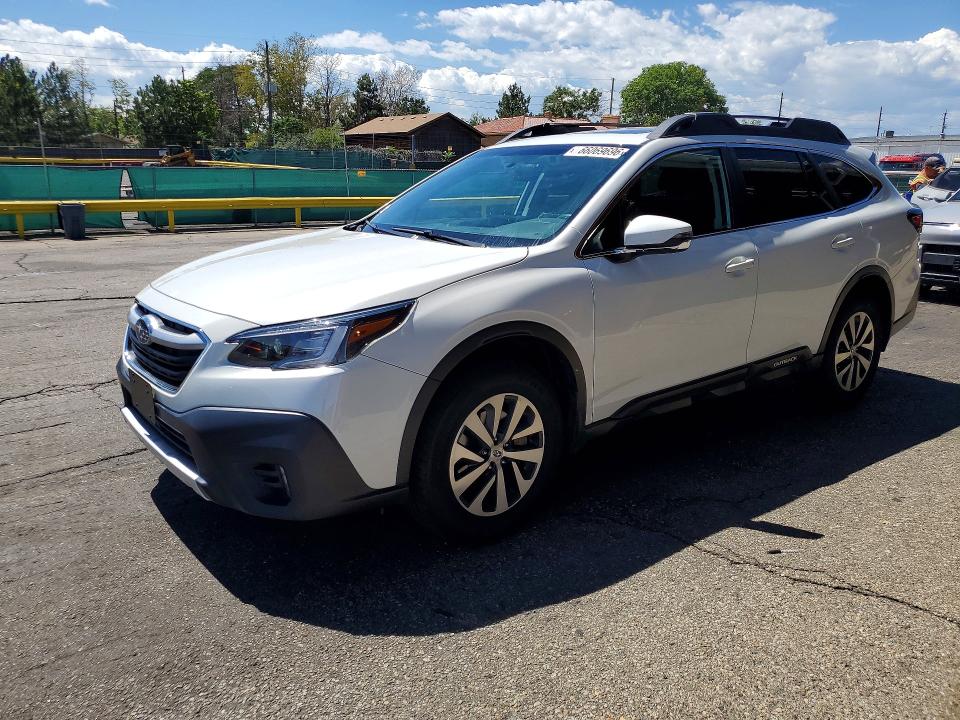 2020 Subaru Outback VIN 4S4BTAEC7L3225989 — COPART salvage auction photo