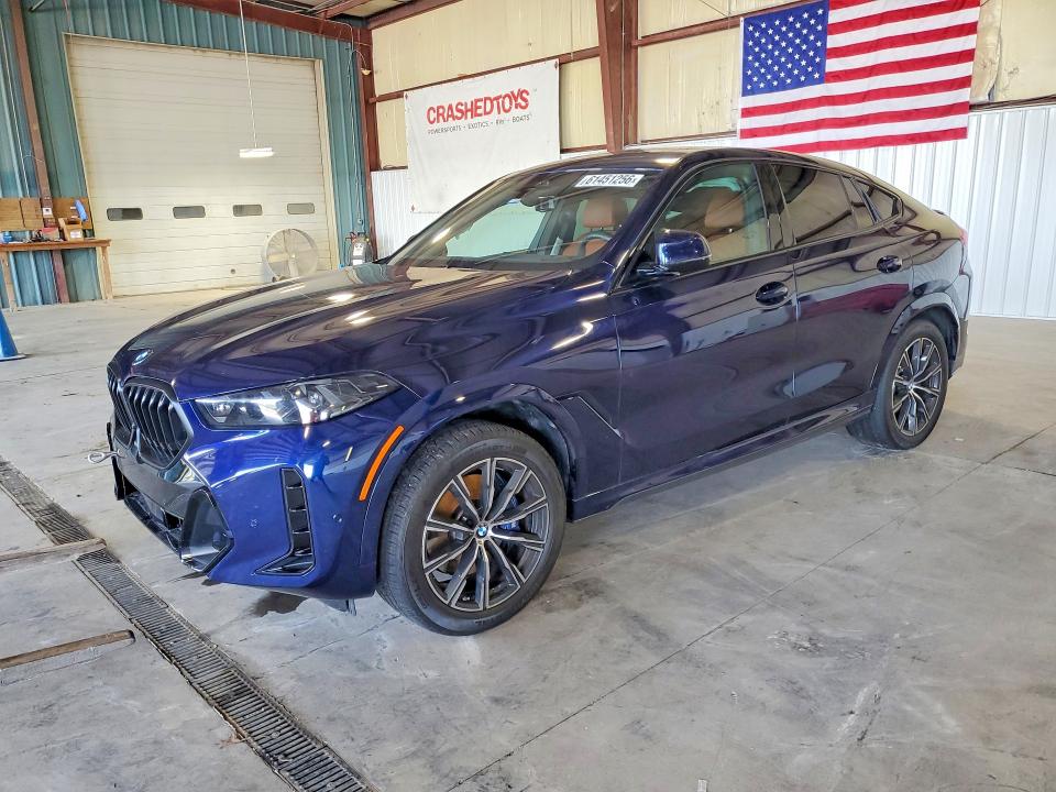 2026 BMW X6 VIN 5UX33EX07T9319529 — COPART salvage auction photo
