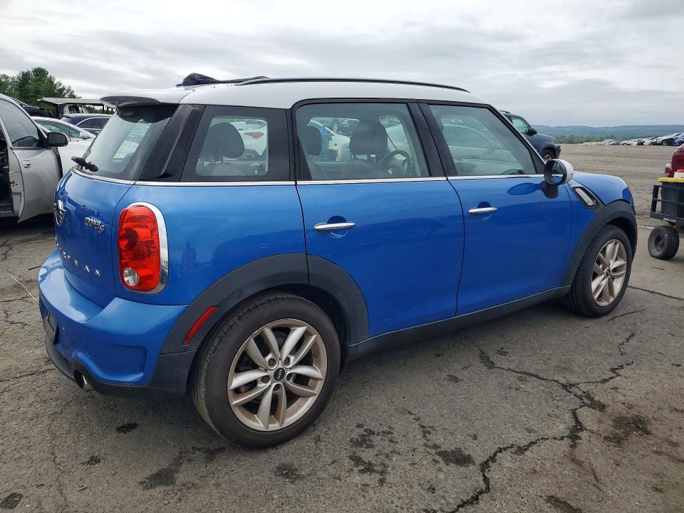 2014 Mini Cooper VIN WMWZC3C51EWP52184 COPART salvage auction — Burn Interior, Pa - Certificate Of Salvage, sold $1,200 on 2026-08-14 (photo 3)