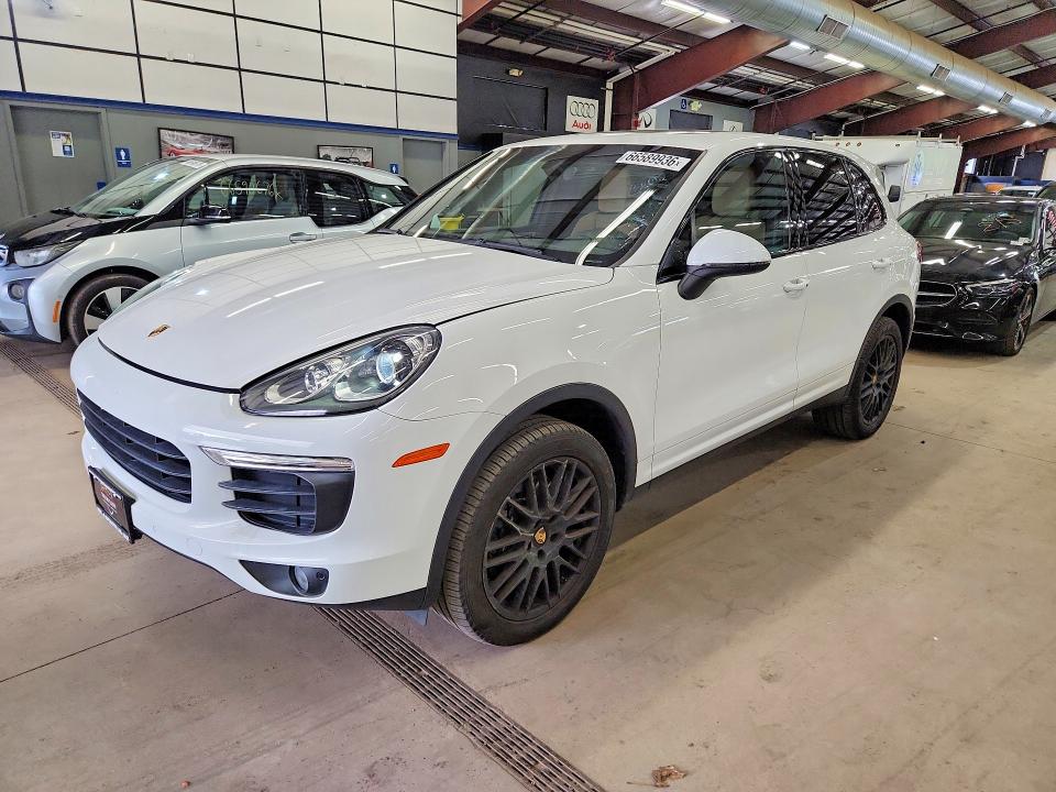 2018 Porsche Cayenne VIN WP1AA2A28JKA06145 — COPART salvage auction photo