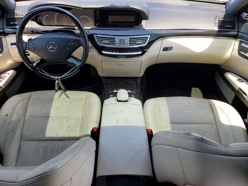 2011 Mercedes-benz S class VIN WDDNG7EB7BA384530 COPART salvage auction — REAR END, Ca - Salvage Certificate, sold $10,100 on 2026-08-24 (photo 8)