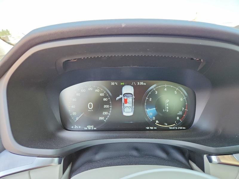 2020 Volvo S60 VIN 7JRA22TK5LG063597 COPART salvage auction — REAR END, Salvage Title, sold $7,600 on 2026-08-18 (photo 9)