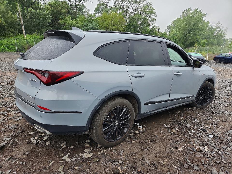 2025 Acura Mdx VIN 5J8YE1H95SL004691 COPART salvage auction — VANDALISM, Ny - Mv-907A Salvage Certificate, sold $25,750 on 2026-09-21 (photo 3)