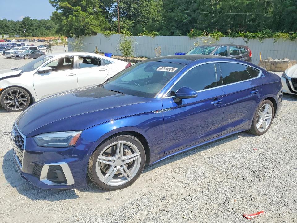 2021 Audi A5 VIN WAUDACF55MA011642 — COPART salvage auction photo