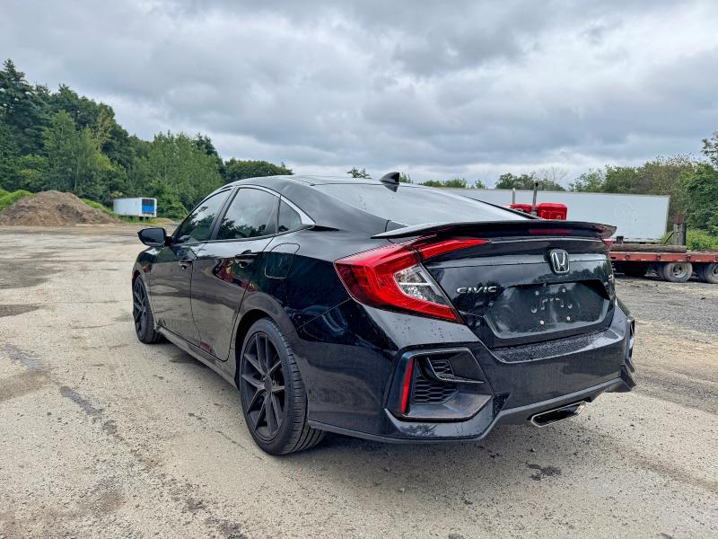 2020 Honda Civic VIN 2HGFC1E55LH700576 COPART salvage auction — NORMAL WEAR, Salvage Title, sold $13,800 on 2026-08-28 (photo 3)