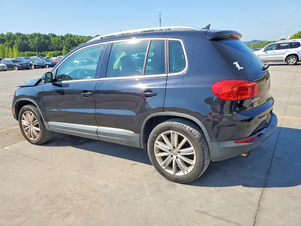 2012 Volkswagen Tiguan VIN WVGAV7AX2CW530039 COPART salvage auction — FRONT END, Ky - Bill Of Sale/Part Only/No Titl, sold $300 on 2026-08-17 (photo 2)