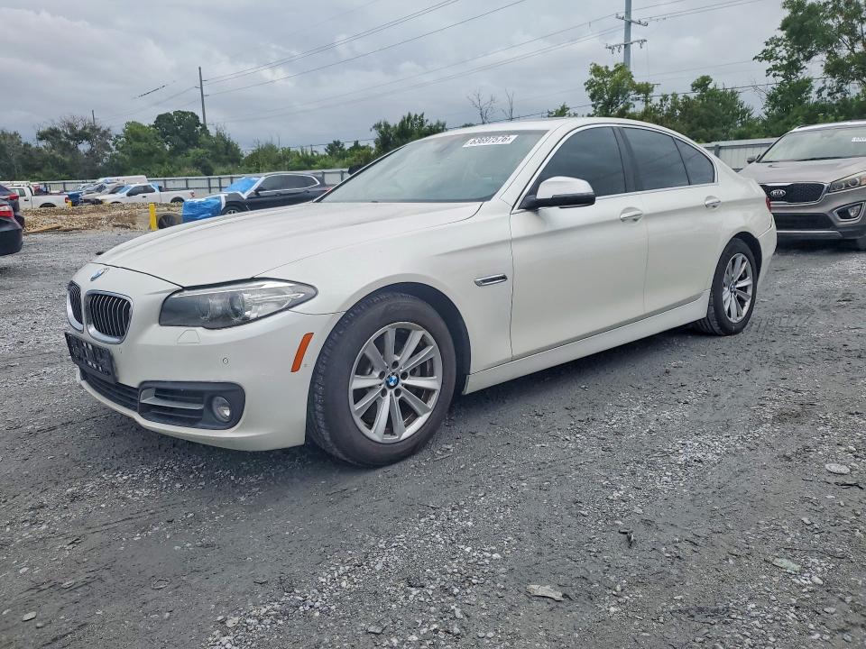 2016 BMW 5er VIN WBA5A7C54GG149061 COPART salvage auction — REAR END, Fl - Certificate Of Title, sold $3,600 on 2026-08-14 (photo 1)