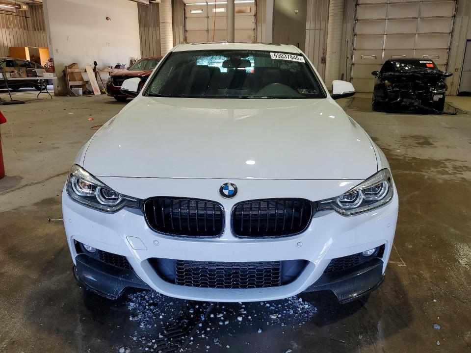 2017 BMW 3er VIN WBA8B7G56HNU37391 COPART salvage auction — SIDE, Pa - Certificate Of Salvage, sold $10,500 on 2026-08-10 (photo 5)