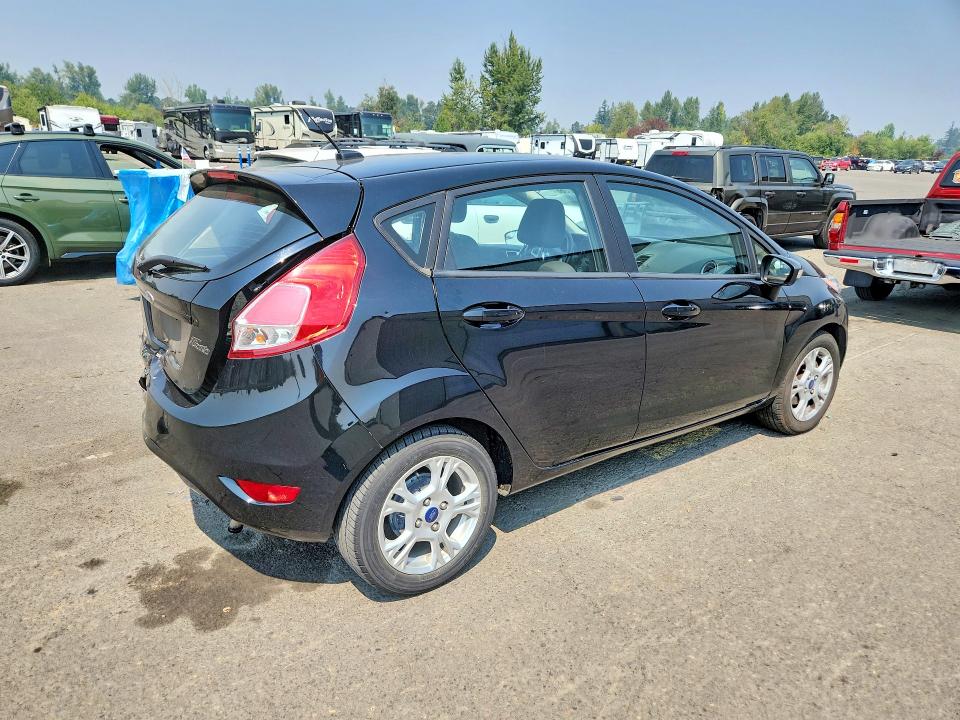 2016 Ford Fiesta VIN 3FADP4EJ9GM122391 COPART salvage auction — REAR END, Or - Salvage Title Certificate, sold $575 on 2026-09-21 (photo 3)