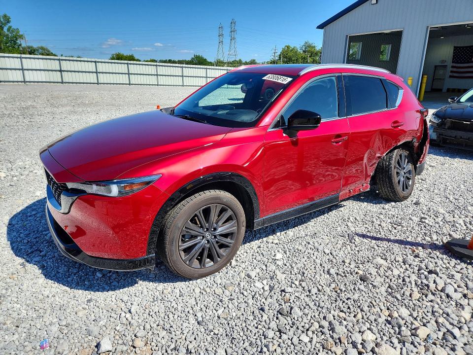2022 Mazda Cx-5 VIN JM3KFBAY1N0589744 — COPART salvage auction photo