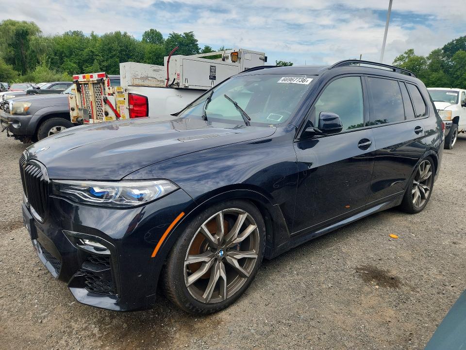 2020 BMW X7 VIN 5UXCX6C0XL9B49296 COPART salvage auction — MINOR DENT/SCRATCHES, Mi - Certificate Of Title (P), sold $29,500 on 2026-09-01 (photo 1)