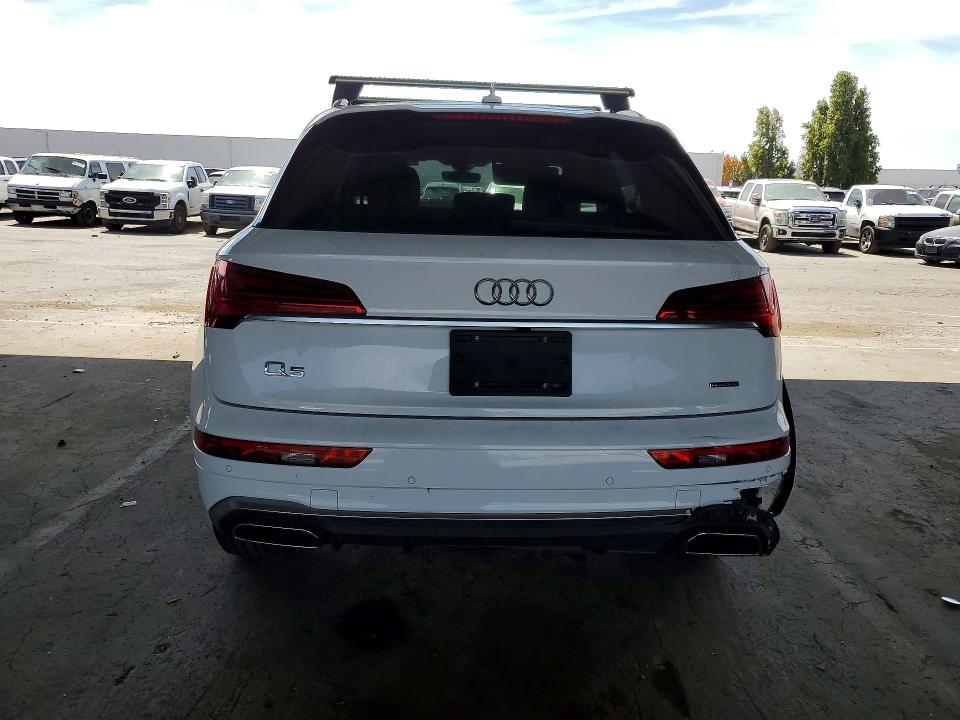 2024 Audi Q5 VIN WA1EAAFY9R2070324 COPART salvage auction — REAR END, CO - CERTIFICATE OF TITLE (P), sold $14,700 on 2026-08-24 (photo 6)