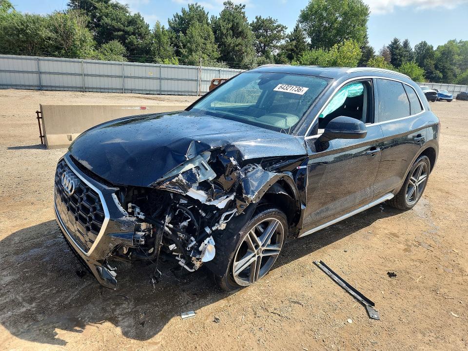 2021 Audi Q5 VIN WA1E2AFY6M2026481 — COPART salvage auction photo