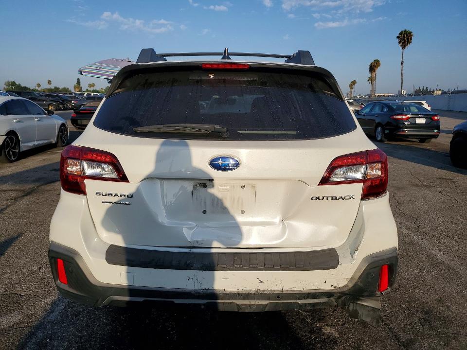 2019 Subaru Outback VIN 4S4BSANC5K3385645 COPART salvage auction — REAR END, Ca - Salvage Certificate, sold $7,000 on 2026-08-21 (photo 6)