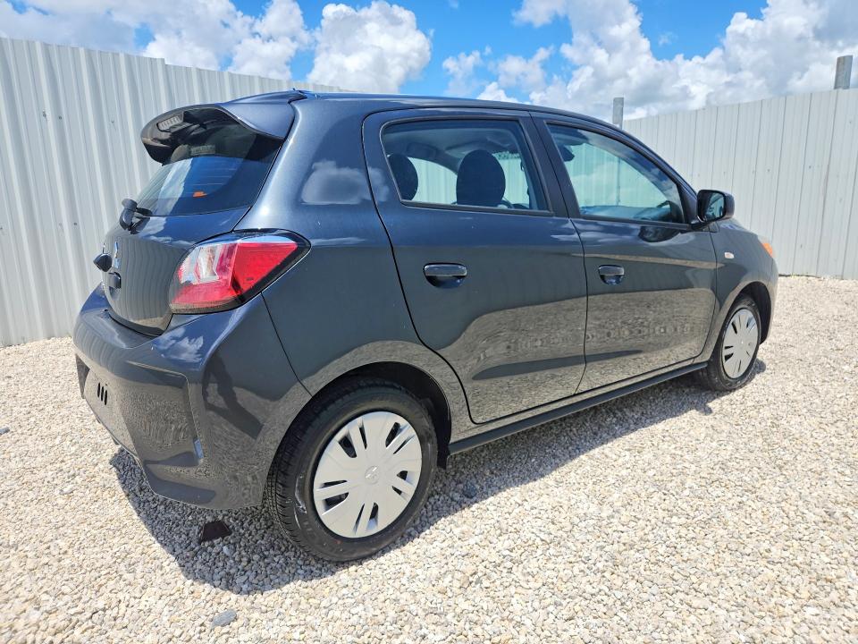 2024 Mitsubishi Mirage VIN ML32AUHJ7RH036067 COPART salvage auction — SIDE, Fl - Certificate Of Title, sold $7,900 on 2026-08-19 (photo 3)