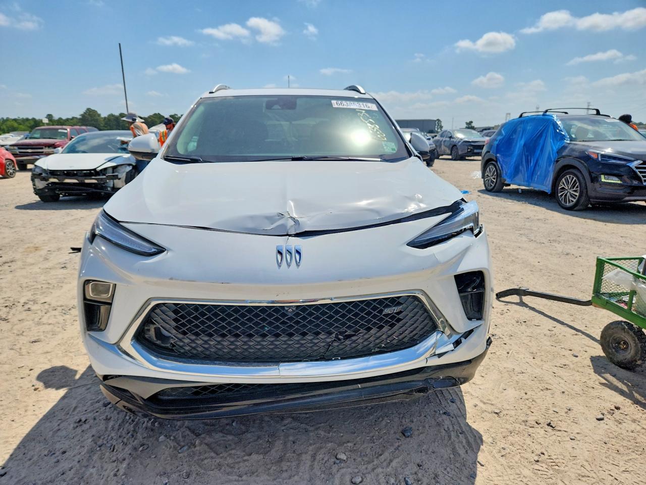 2026 Buick Encore gx VIN KL4AMDSL1TB018095 COPART salvage auction — Front End, LA - CERT OF TITLE-SALVAGE, sold $10,200 on 2026-09-11 (photo 5)