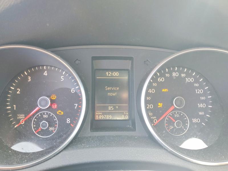 2010 Volkswagen Gti VIN WVWGD9AJ4AW218780 COPART salvage auction — NORMAL WEAR, CA - DIS/DLR/EXP APP FOR DUP CLEAN, sold $425 on 2026-08-18 (photo 9)