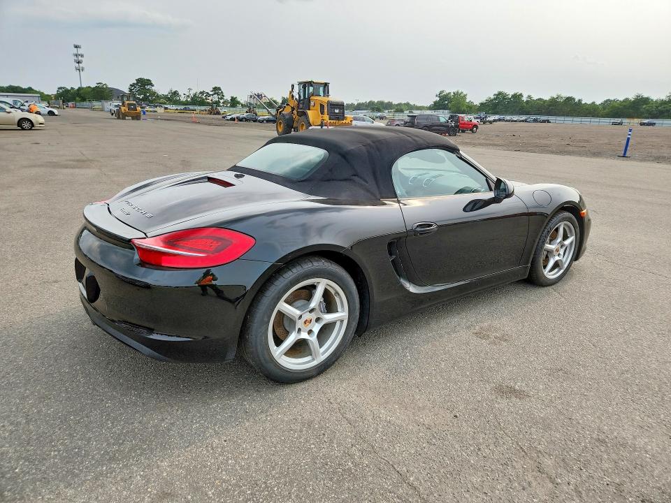 2014 Porsche Boxster VIN WP0CA2A84EK120261 COPART salvage auction — WATER/FLOOD, Salvage Title, sold $525 on 2026-08-14 (photo 3)