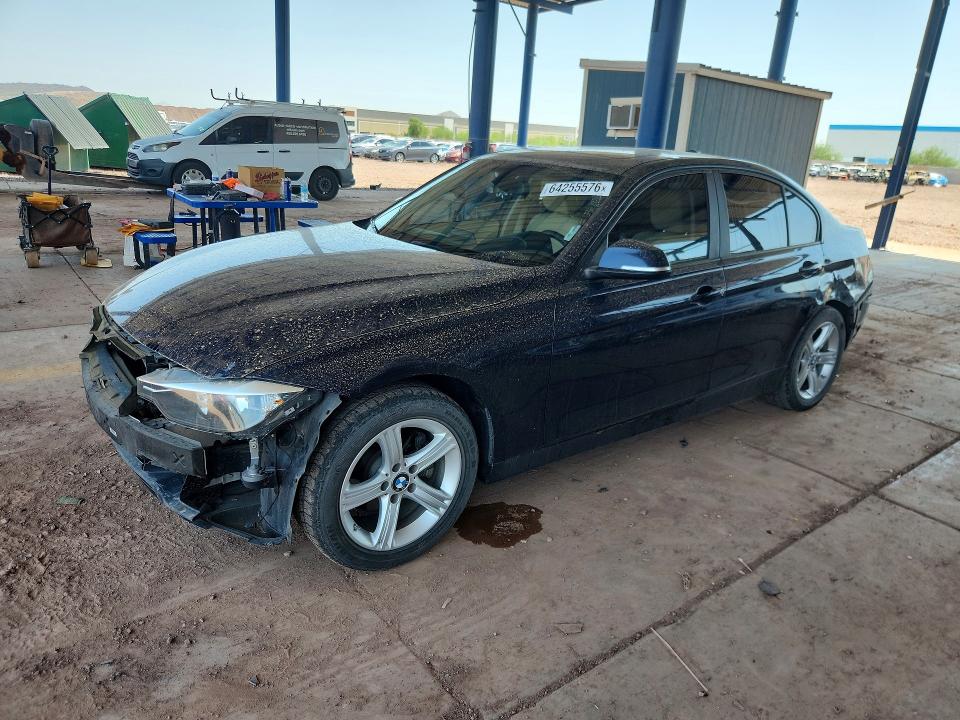 2015 BMW 3er VIN WBA3B5C5XFF963535 COPART salvage auction — REAR END, Az - Cert Of Title - Salvage, sold $1,300 on 2026-08-18 (photo 1)