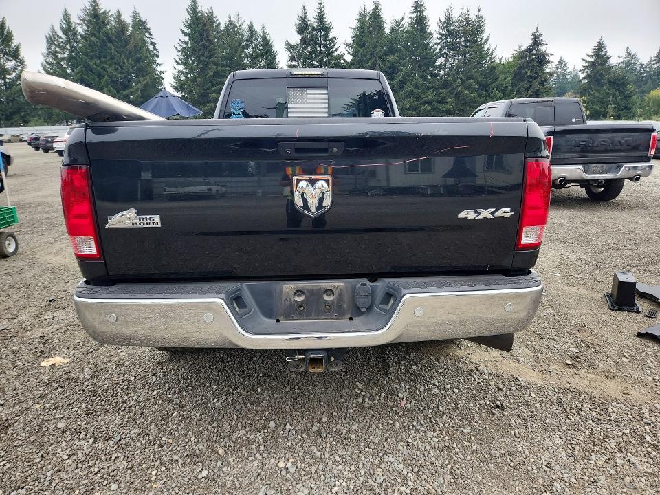2018 Ram 2500 VIN 3C6UR5JLXJG209330 COPART salvage auction — SIDE, Wa - Bill Of Sale, sold $10,700 on 2026-08-28 (photo 6)