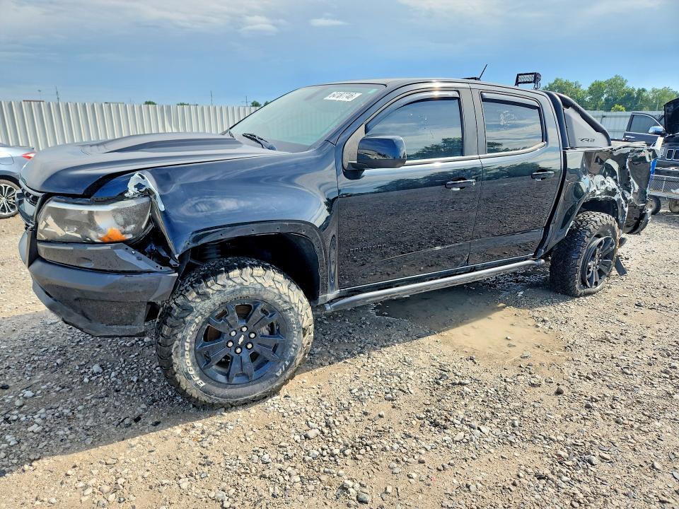 2020 Chevrolet Colorado VIN 1GCGTEEN8L1144207 COPART salvage auction — FRONT END, In - Certificate Of Title, sold $9,600 on 2026-09-03 (photo 1)