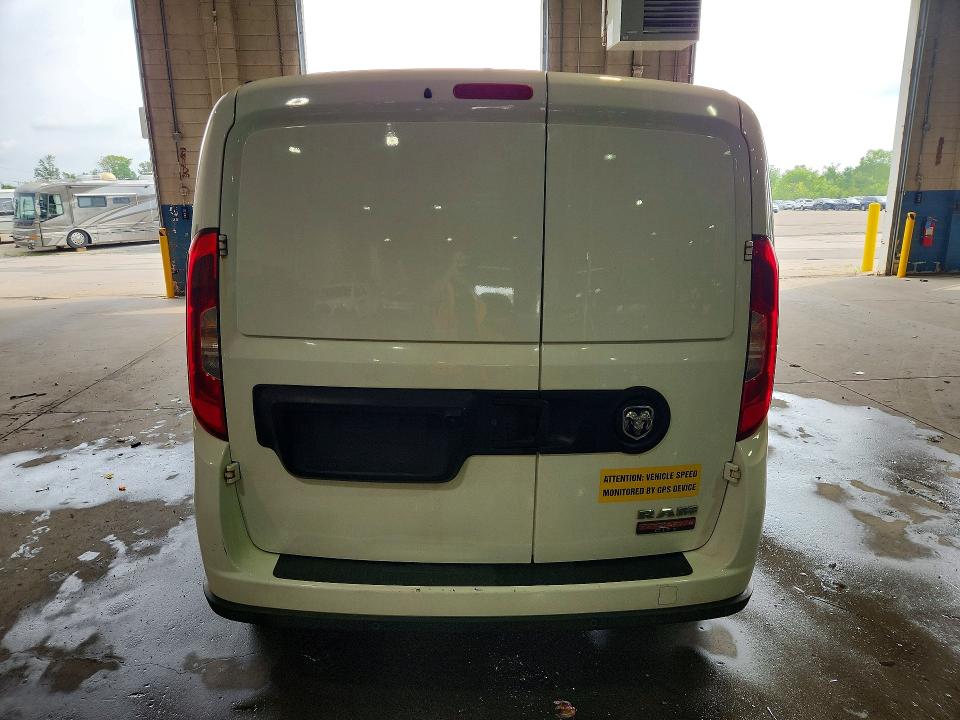 2020 Ram Promaster city VIN ZFBHRFBB9L6R44796 COPART salvage auction — FRONT END, Mi - Certificate Of Title, sold $1,550 on 2026-08-18 (photo 6)