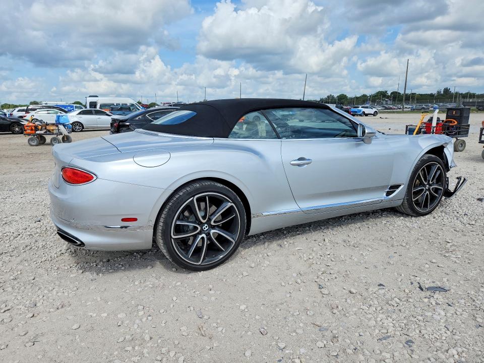 2021 Bentley Continental VIN SCBDB4ZG5MC086755 COPART salvage auction — FRONT END, FL - CERT OF TITLE SLVG REBUILDABLE, sold $97,000 on 2026-09-17 (photo 3)