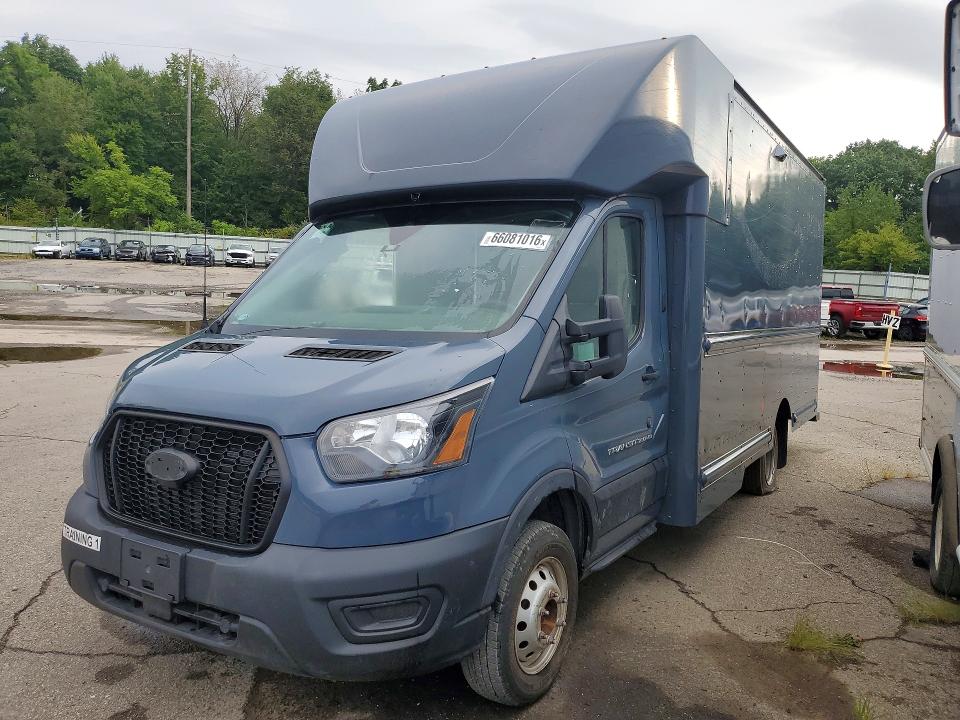 2021 Ford Transit VIN 1FDDF6P89MKA34717 — COPART salvage auction photo