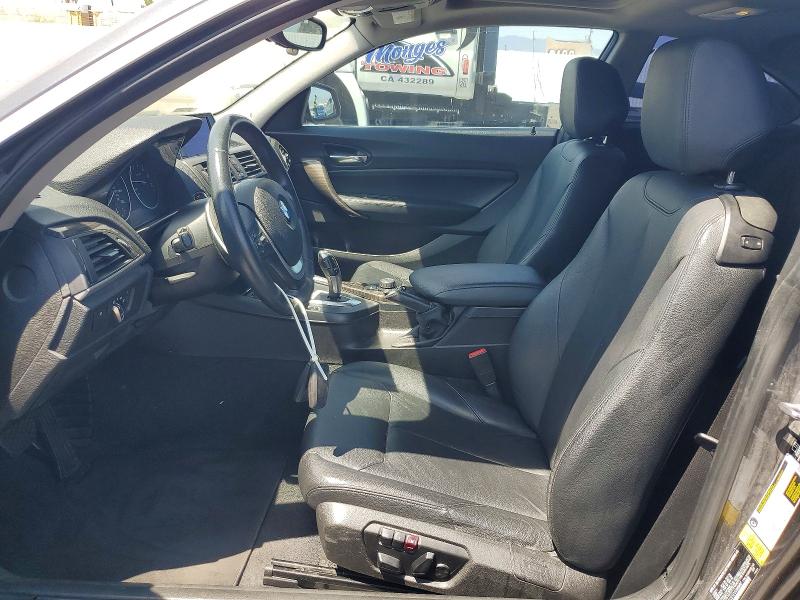 2014 BMW 2er VIN WBA1F5C51EVV98985 COPART salvage auction — NORMAL WEAR, Ca - Dis/Dlr/Exp Only Clean Title, sold $1,700 on 2026-08-20 (photo 7)