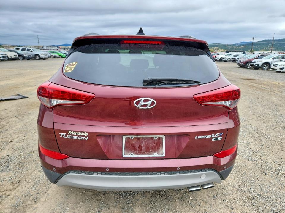 2017 Hyundai Tucson VIN KM8J3CA25HU319147 COPART salvage auction — UNDERCARRIAGE, Salvage Title, sold $2,350 on 2026-08-26 (photo 6)
