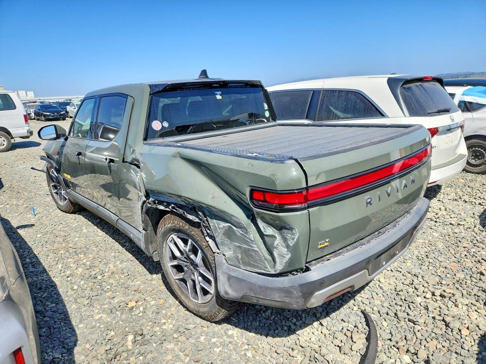 2022 Rivian R1t VIN 7FCTGAAL4NN004385 COPART salvage auction — FRONT END, Ca - Salvage Certificate, sold $11,200 on 2026-08-17 (photo 2)