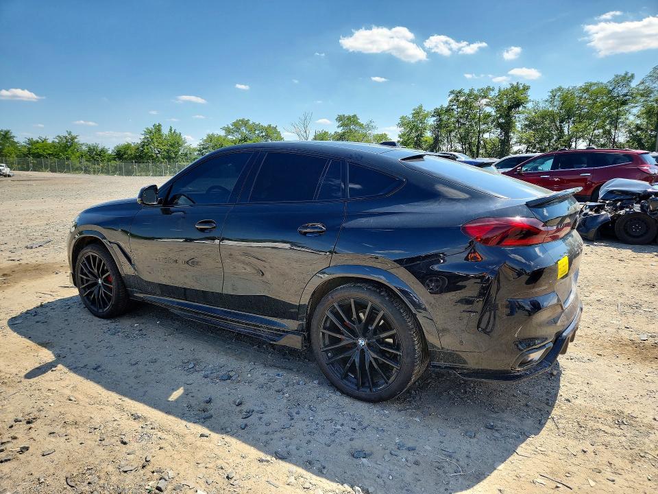 2025 BMW X6 VIN 5UX33EX00S9Y25007 COPART salvage auction — MINOR DENT/SCRATCHES, Az - Cert Of Title - Salvage, sold $38,500 on 2026-09-01 (photo 2)