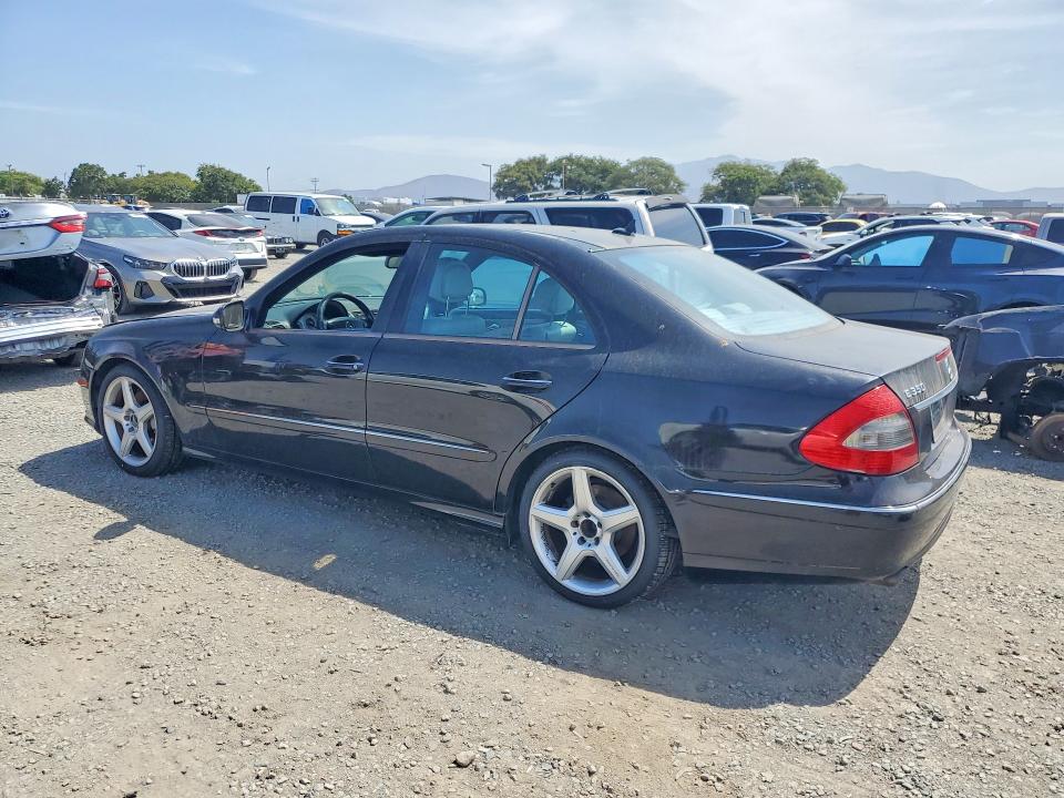2007 Mercedes-benz E-class VIN WDBUF56XX7B056946 COPART salvage auction — FRONT END, CA - DIS/DLR/EXP ONLY CLEAN TITLE, sold $175 on 2026-08-07 (photo 2)