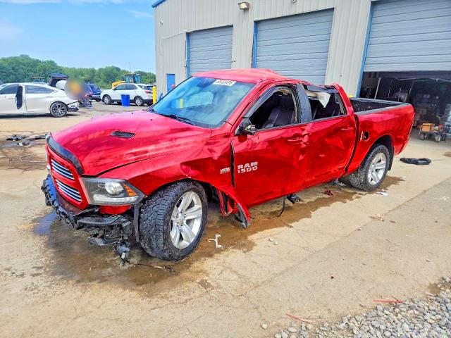 2016 Ram 1500 VIN 1C6RR7MT0GS192391 COPART salvage auction — ROLLOVER, Tn - Salvage Certificate, sold $925 on 2026-10-02 (photo 1)