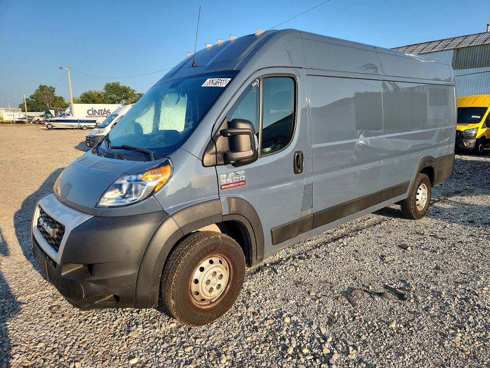 2020 Ram Promaster 3500 VIN 3C6URVJG4LE128860 — COPART salvage auction photo