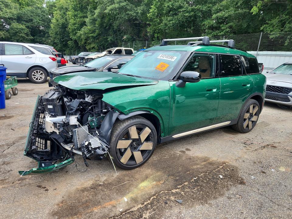 2025 Mini Countryman VIN WMZ23GA04S7P66377 — COPART salvage auction photo