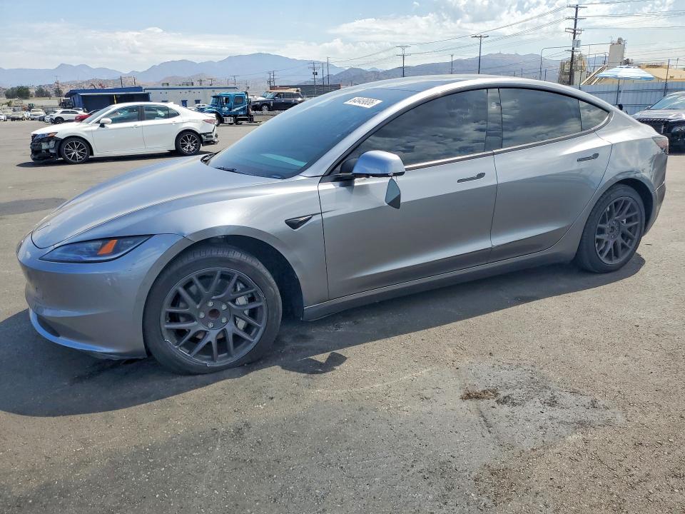 2025 Tesla Model 3 VIN 5YJ3E1EA8SF896476 — COPART salvage auction photo