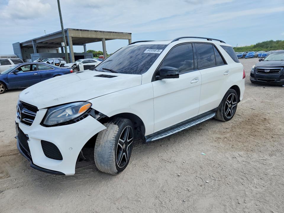 2017 Mercedes-benz Gle VIN 4JGDA5JB0HA815201 COPART salvage auction — FRONT END, Salvage Title, sold $9,000 on 2026-08-25 (photo 1)