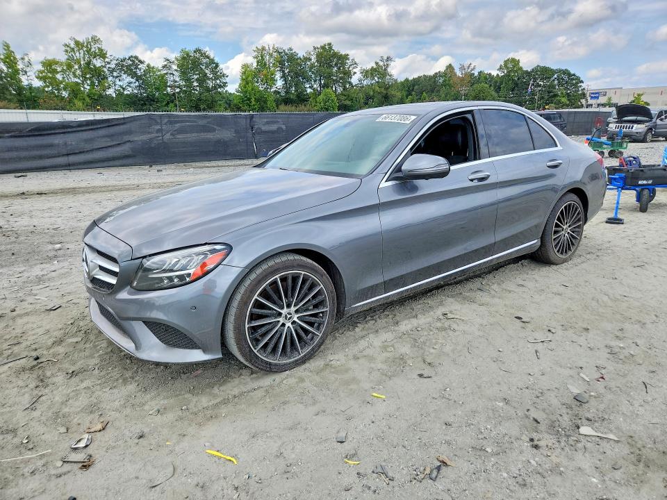 2021 Mercedes-benz C-klasse VIN W1KWF8DB5MR620501 — COPART salvage auction photo