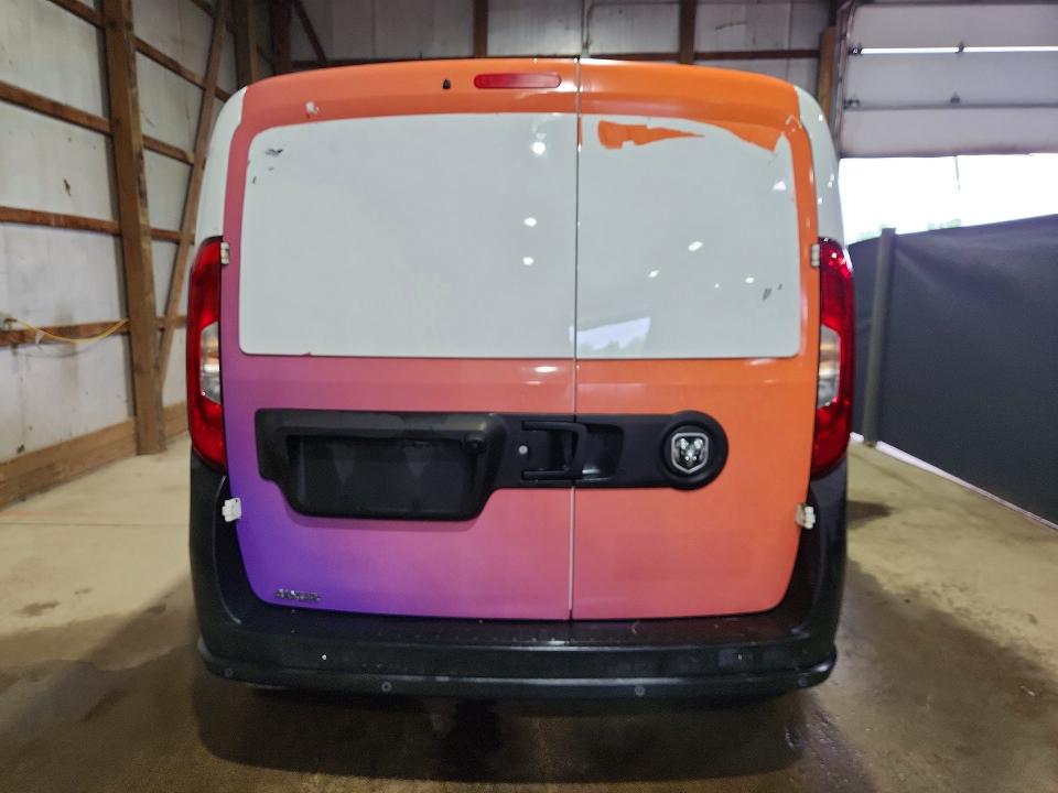 2021 Ram Promaster city VIN ZFBHRFAB8M6T72705 COPART salvage auction — MINOR DENT/SCRATCHES, OH - CERTIFICATE OF TITLE, sold $5,500 on 2026-08-18 (photo 6)