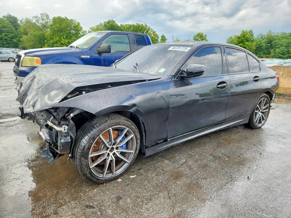 2020 BMW M3 VIN WBA5U9C01LFH59574 — COPART salvage auction photo