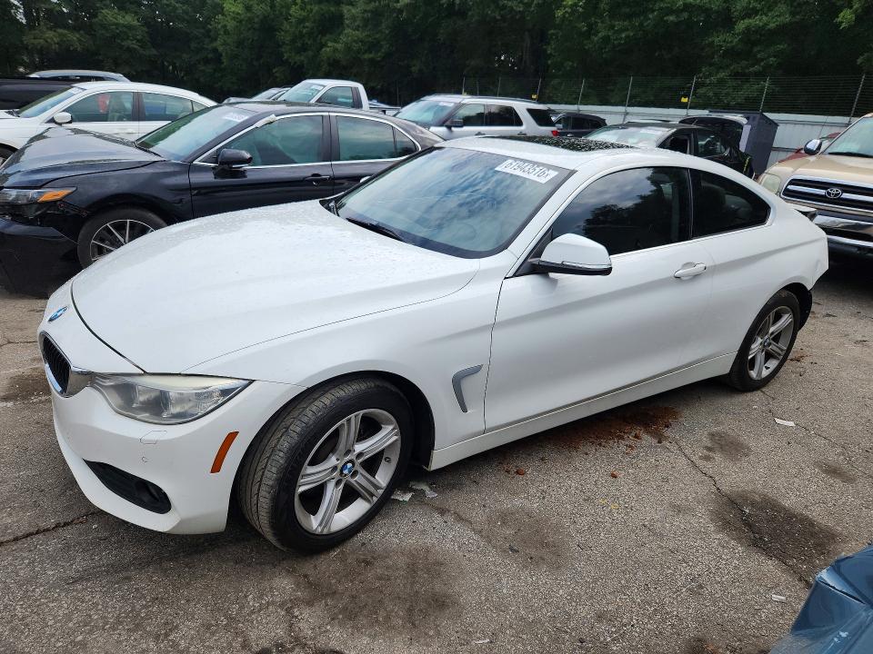 2015 BMW 4er VIN WBA3N9C50FK246101 COPART salvage auction — REAR END, Ga - Cert Of Title-Salvage, sold $1,000 on 2026-08-21 (photo 1)