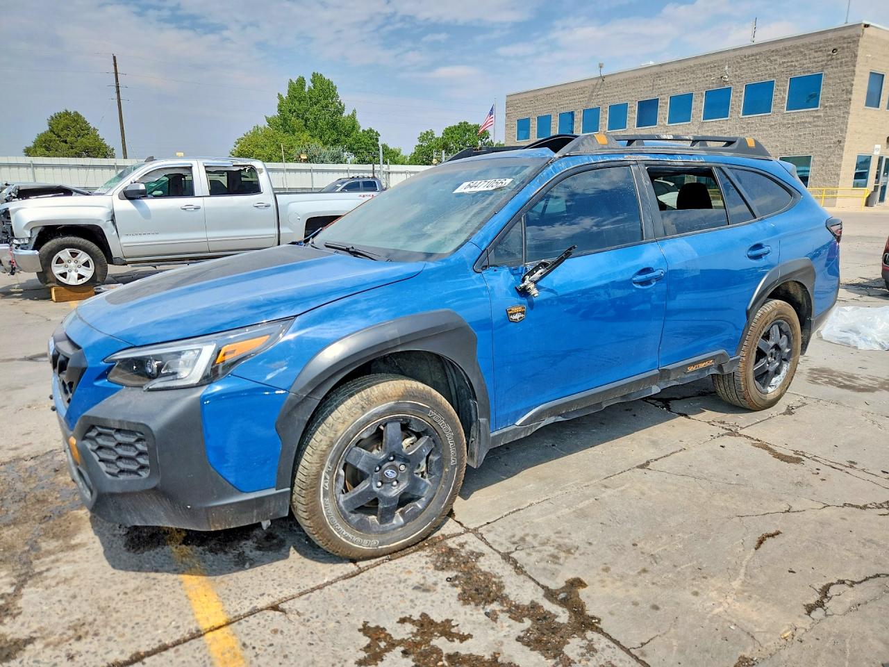 2025 Subaru Outback VIN 4S4BTGUD9S3166892 — COPART salvage auction photo