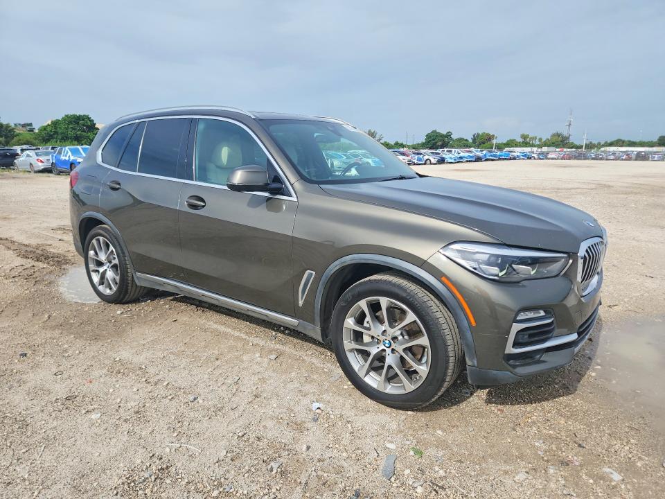 2020 BMW X5 VIN 5UXCR4C07L9B83209 COPART salvage auction — MINOR DENT/SCRATCHES, Or - Certificate Of Title (P), sold $15,200 on 2026-09-10 (photo 4)