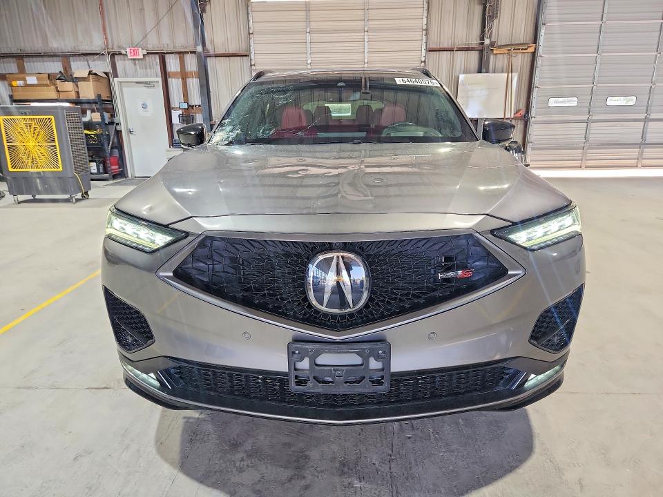 2022 Acura Mdx VIN 5J8YD8H81NL001018 COPART salvage auction — HAIL, Salvage Title, sold $20,300 on 2026-09-04 (photo 5)