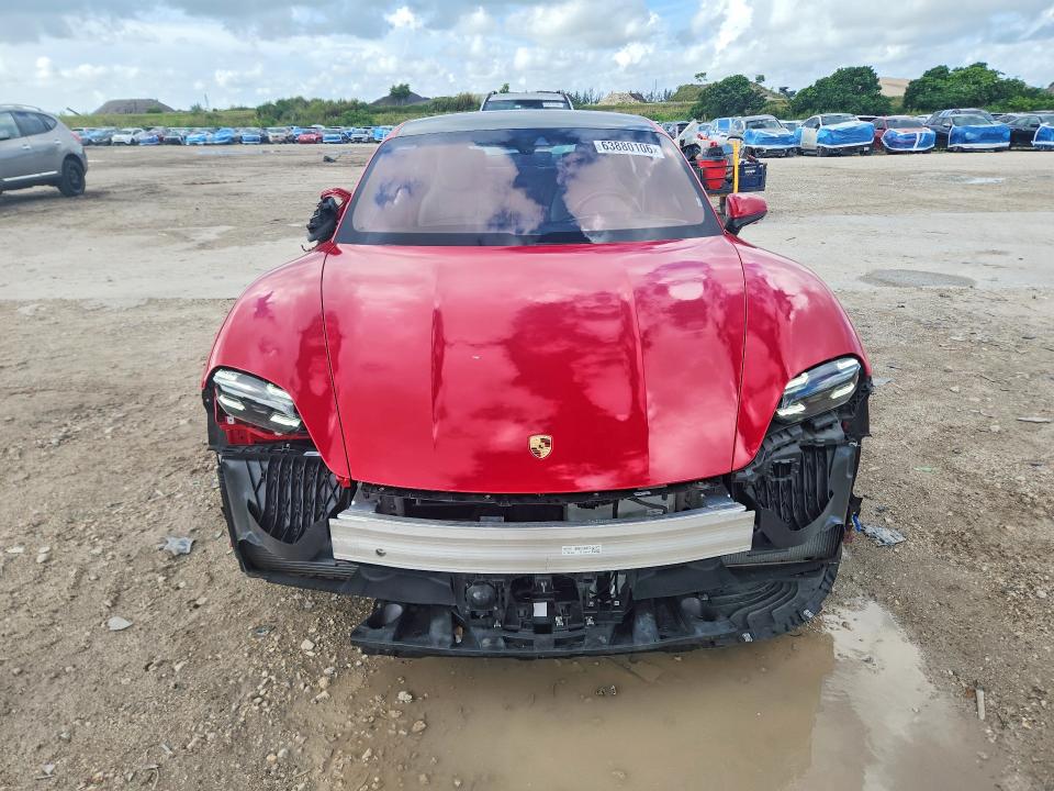 2020 Porsche Taycan VIN WP0AC2Y11LSA71398 COPART salvage auction — SIDE, Fl - Cert Of Title Slvg Rebuildable, sold $28,750 on 2026-08-18 (photo 5)