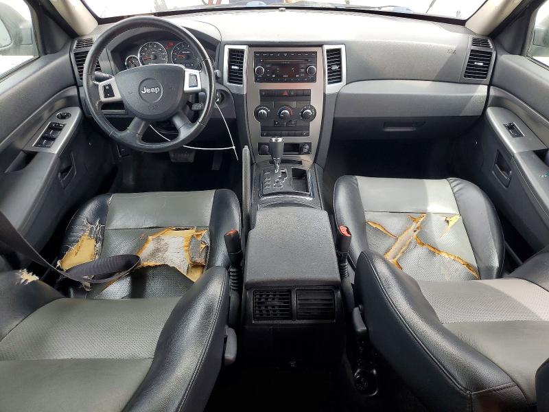 2008 Jeep Grand cherokee VIN 1J8GR48K18C160859 COPART salvage auction — FRONT END, CA - SALVAGE CERTIFICATE, sold $425 on 2026-08-21 (photo 8)