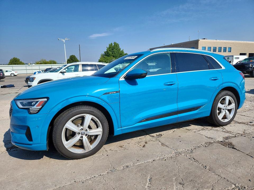 2019 Audi E-tron VIN WA1VAAGE2KB021167 — COPART salvage auction photo