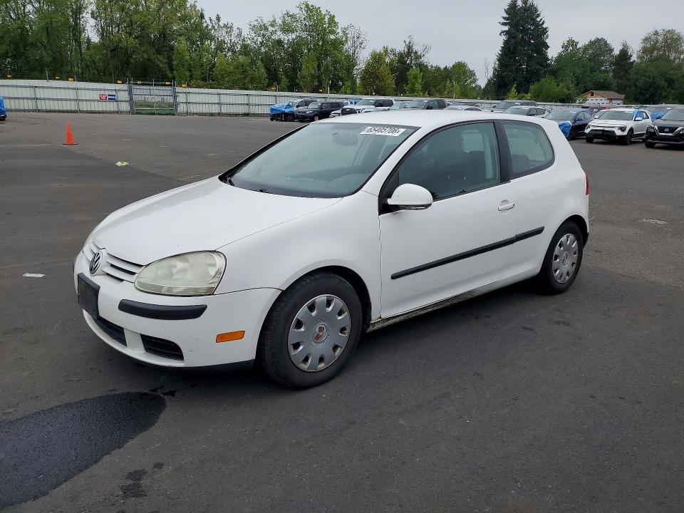 2008 Volkswagen Golf VIN WVWAB71K28W244636 COPART salvage auction — UNDERCARRIAGE, OR - CERTIFICATE OF TITLE, sold $700 on 2026-08-19 (photo 1)